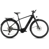 South Downs Bikes Cube Kathmandu Hybrid c:62 Slx 400x eHybrid Bike in Liquidblack/Bluedust | FREE delivery over £30 + Cycle Scheme