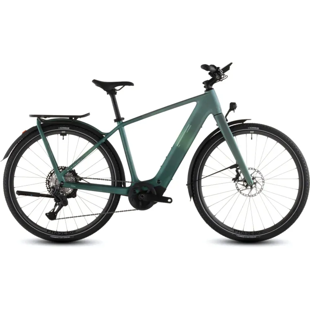South Downs Bikes Cube Kathmandu Hybrid c:62 Slt 400x eHybrid Bike in Seafoam | FREE delivery over £30 + Cycle Scheme