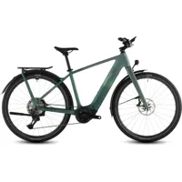 South Downs Bikes Cube Kathmandu Hybrid c:62 Slt 400x eHybrid Bike in Seafoam | FREE delivery over £30 + Cycle Scheme