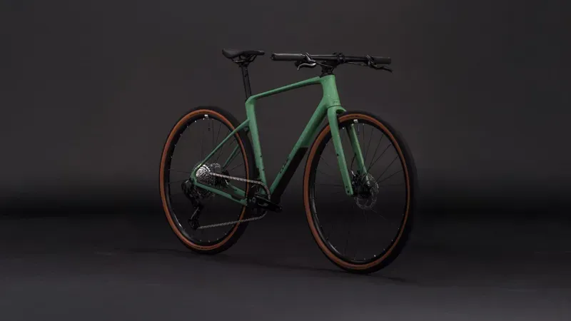 Cube Nulane C:62 SLT Gravel Bike in Green Smoothie/Green-1