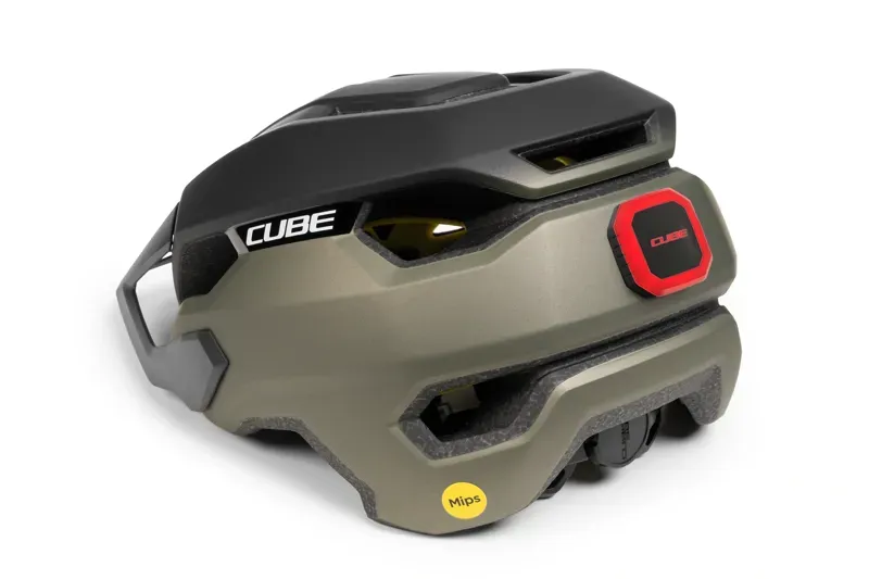 Cube Stray TM Helmet in Reed Green-4