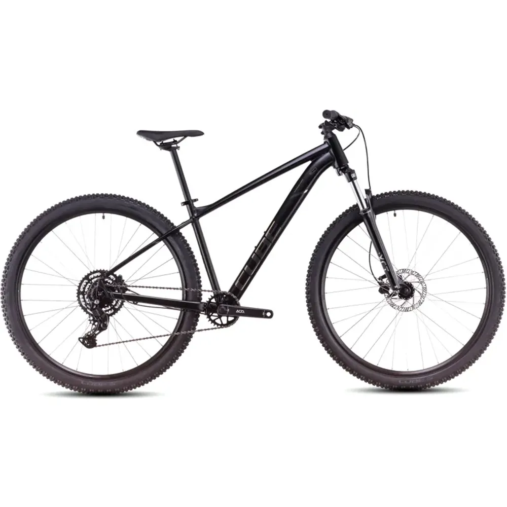 South Downs Bikes Cube Aim Pro Mountain Bike In Black/Black | FREE delivery over £30 + Cycle Scheme