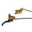 Hope Tech 3 Disc Brake Standard Hose with V4 Calipers in Orange