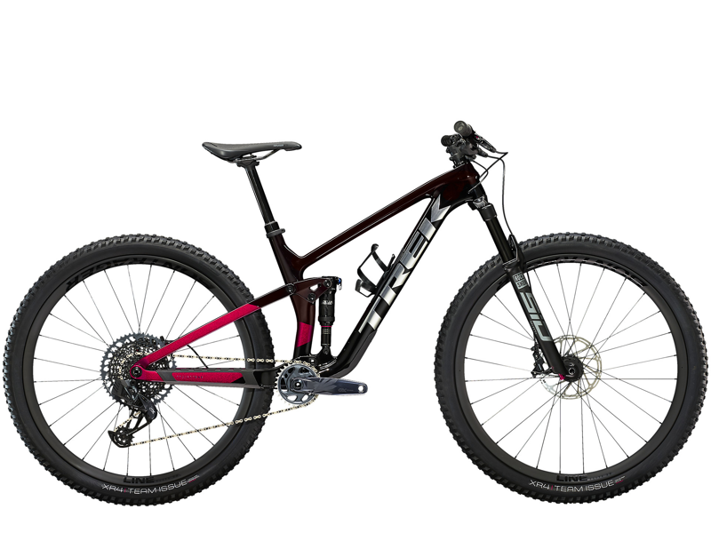2022 Top Fuel 9.8 GX AXS XC Mountain Bike in Carbon Red Smoke/Black-5