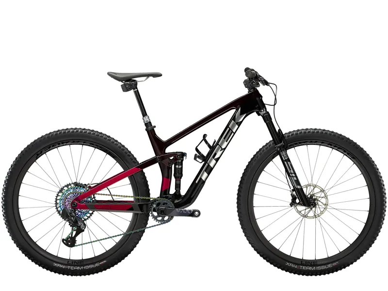 2022 Trek Top Fuel 9.9 XX1 AXS MTB in Carbon Red Smoke/Black-3