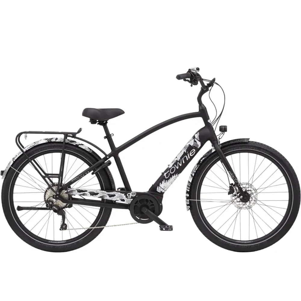 South Downs Bikes Electra Townie Path Go! 10D Step-Over E-Gravel Bike In Black | FREE delivery over £30 + Cycle Scheme