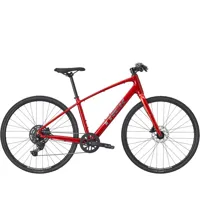South Downs Bikes Trek FX 2 Stepover Hybrid Bike in Fury Red | FREE delivery over £30 + Cycle Scheme