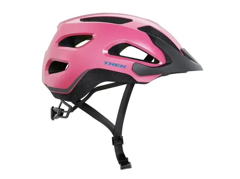 Trek Solstice Mips Bike Helmet in Metallic Pink Frosting-1