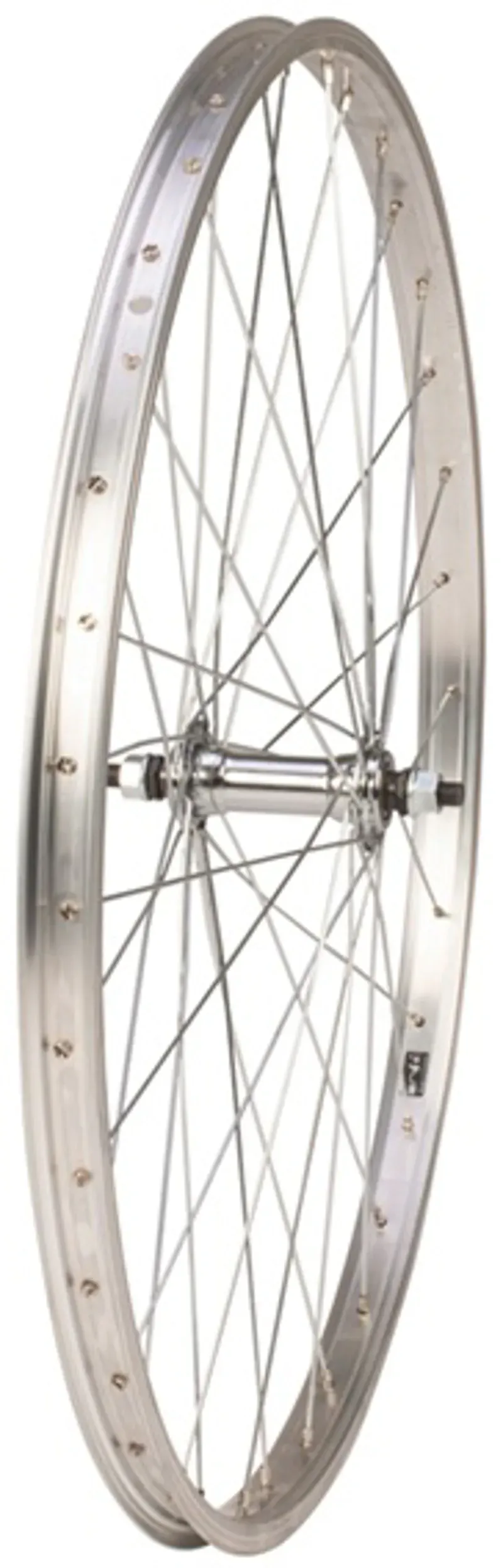 Tru-Build Wheels 26x1.75-inch Alloy Hub Front Wheel in Silver