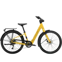 South Downs Bikes Trek Verve+ 1 Lowstep LT e-Bike In Baja Yellow | FREE delivery over £30 + Cycle Scheme