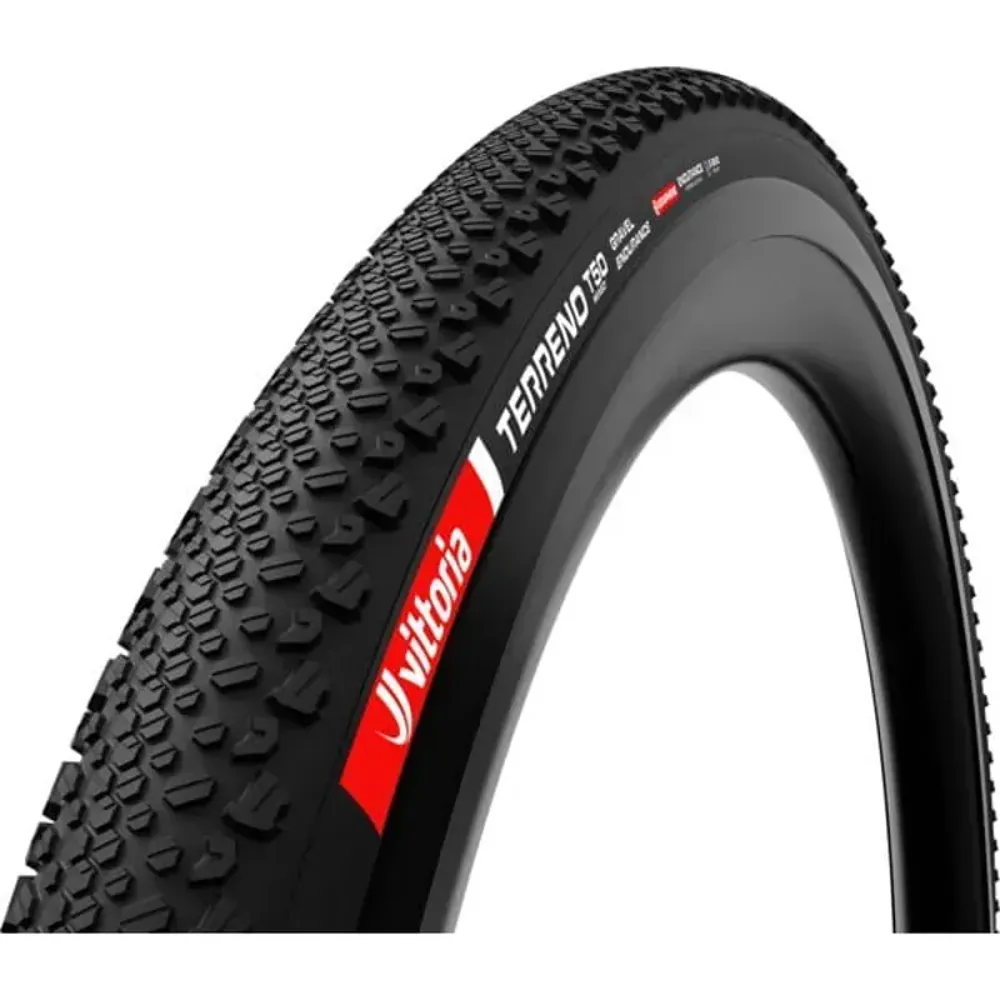 South Downs Bikes Vittoria Terreno T50 700c Mixed Gravel Endurance Tyre in Black | FREE delivery over £30 + Cycle Scheme