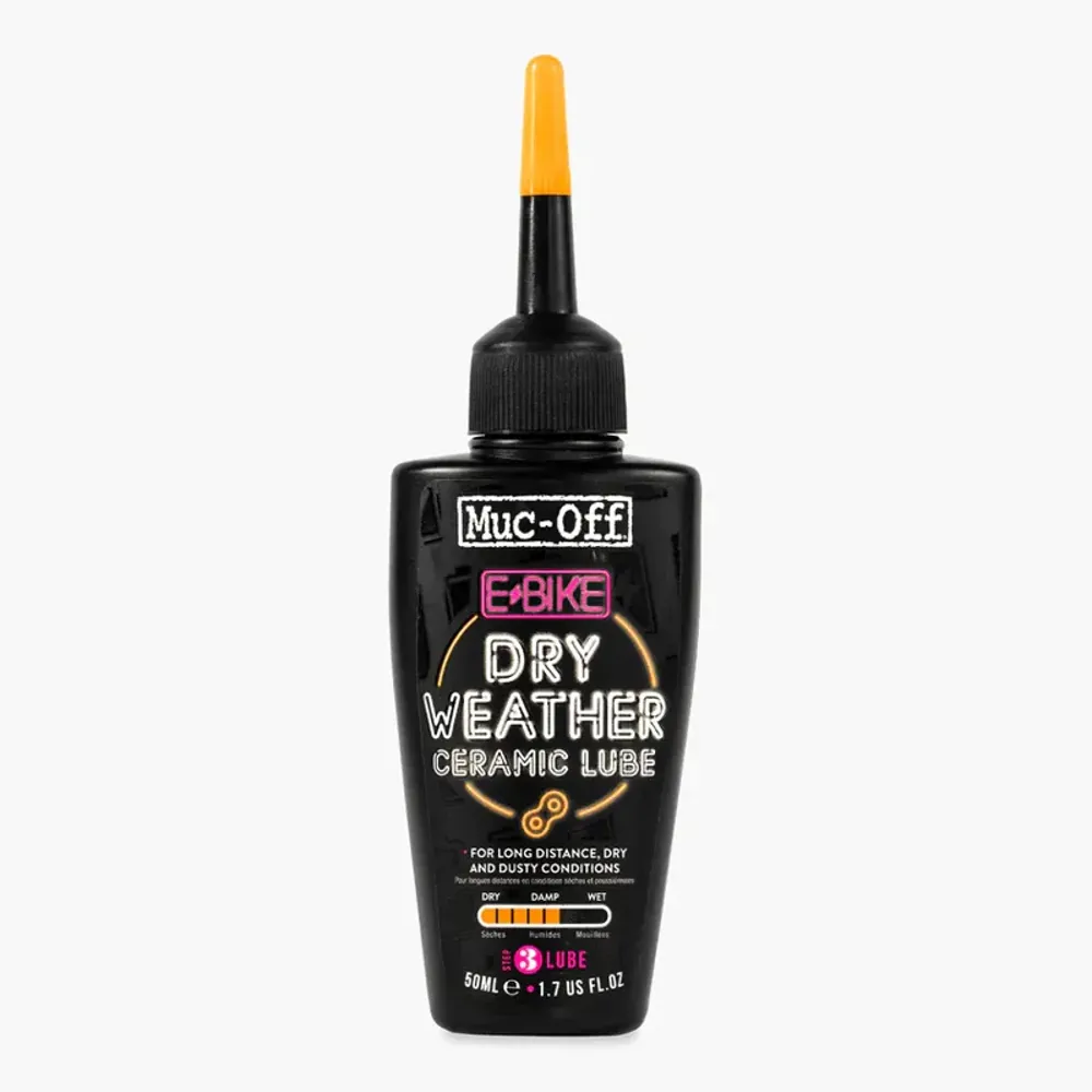 South Downs Bikes Muc-Off eBike Dry Weather Chain Lube 120ml | FREE delivery over £30 + Cycle Scheme