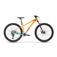South Downs Bikes Whyte Bikes Whyte Secta S Hardtail Mountain Bike in Coral Orange with Turquoise | FREE delivery over £30 + Cycle Scheme