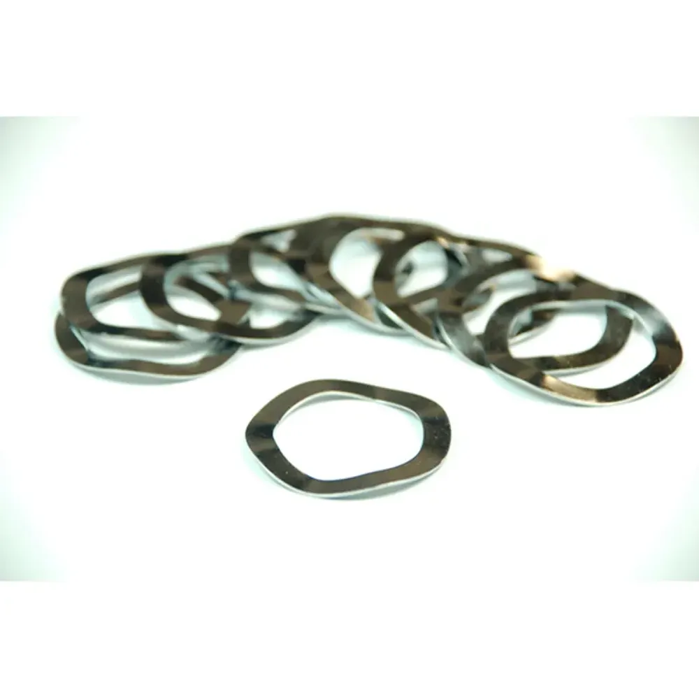South Downs Bikes Wheels Manufacturing 30mm id Wave Washer in Silver | FREE delivery over £30 + Cycle Scheme