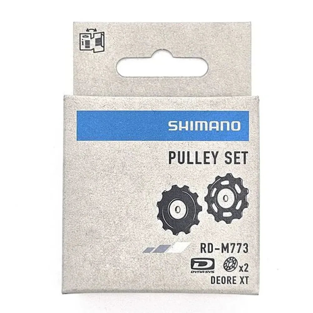 South Downs Bikes Shimano Spares SPRE RDM773 Pulley Set Black/ Silver | FREE delivery over £30 + Cycle Scheme